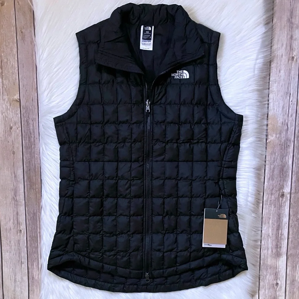 The North Face Women’s ThermoBall Insulated Black Vest - Picture 2 of 10